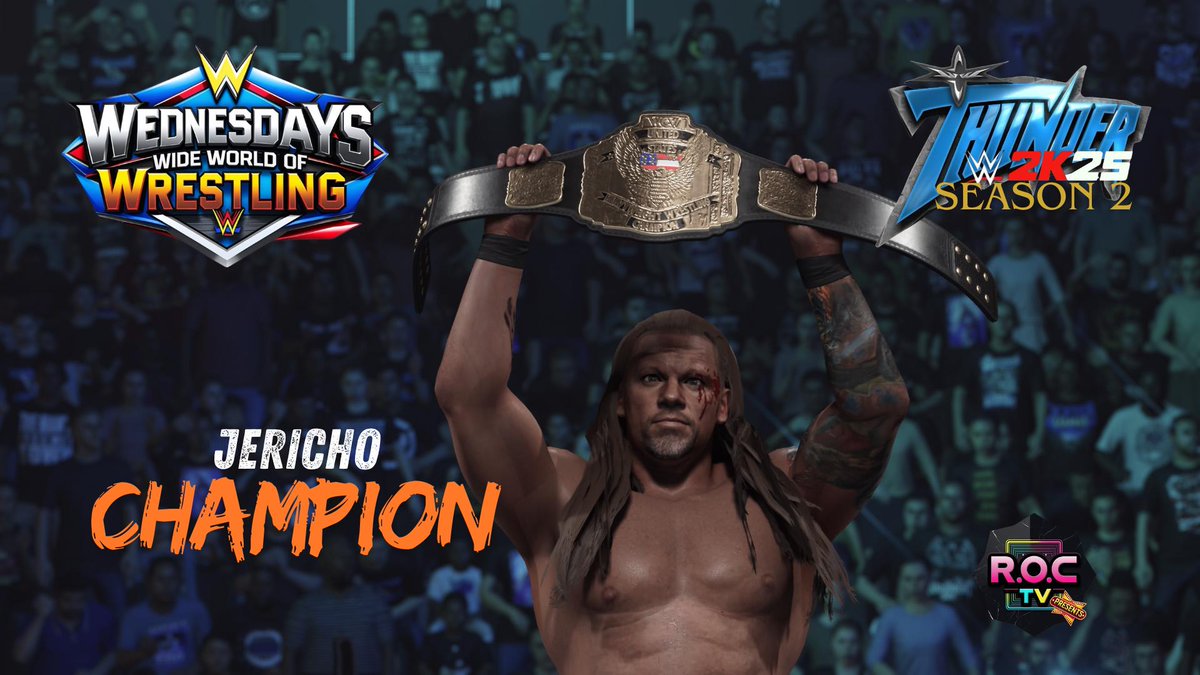 RageofCrixus's tweet photo. Check out Wednesday's Wide World of #Wrestling #WCWThunder from our #wwe2k25 universe with RageofCrixus on https://t.co/VEVu7FbsqQ #fyp #wwe #chrisjericho #mandyrose #jadecargill #sidjustice #NWOWolfPack https://t.co/c3SQoDQbn1 https://t.co/0SGloHTBiB