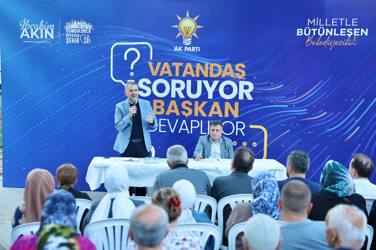 Mehmetacar53's tweet photo. Bayrampaşa’mızın sesi olmaya, talepleri yerinde dinleyip çözüm üretmeye devam ediyoruz!
Belediye Başkan Vekilimiz @ibrahimakn ile birlikte ‘Vatandaş Soruyor, Başkan Cevaplıyor’ programımızın üçüncüsünde Yıldırım ve Cevatpaşa Mahallemizdeki kıymetli komşularımızla kucaklaştık. Hemşehrilerimizin beklentilerini dinledik, notlarımızı aldık ve Bayrampaşa’mız için atacağımız adımları istişare ettik.
Programımızın ardından AK Noktamızda teşkilat mensuplarımızla bir araya gelerek günün değerlendirmesini yaptık.
Gönül bağımızı güçlendiren tüm hemşehrilerimize teşekkürler. Yarın akşam Yıldırım Mahallesi Sevgi Parkı’nda buluşmak üzere! 👋🏻
#HerHikayesiyleBayrampaşa 
@abdullahozdemir 
@akpartiistanbul 
@Akparti