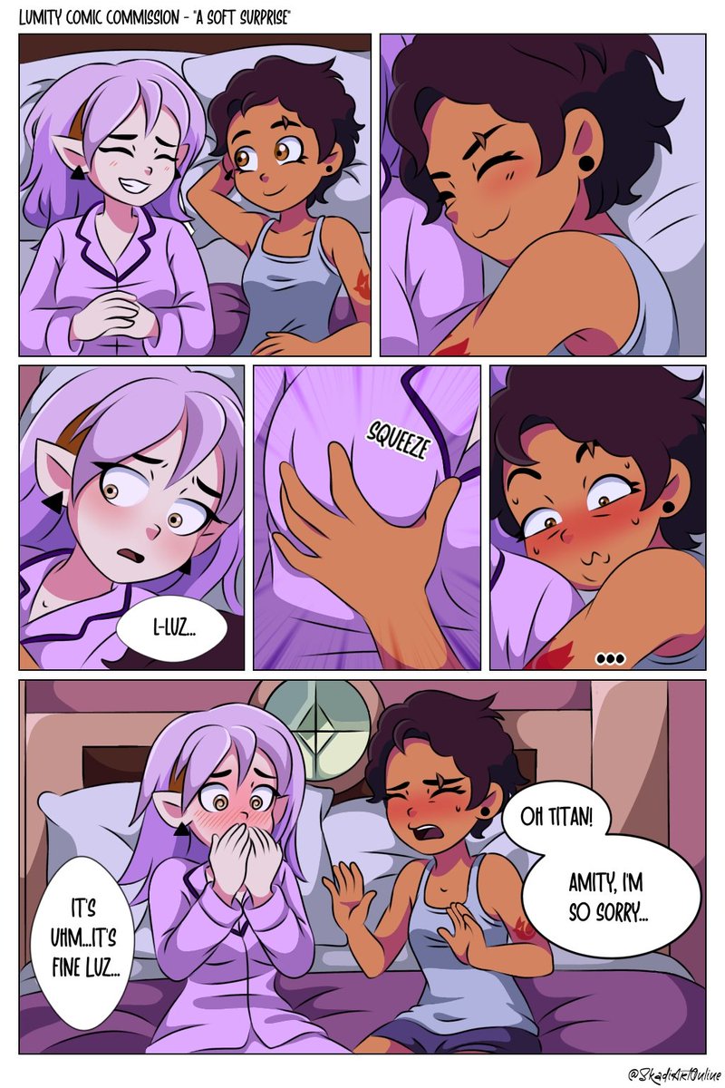 SkadiArtOnline's tweet photo. [COMMISSION]
A soft surprise! 👀🔞
.
.
#lumity #toh #theowlhouse #theowlhousefanart #amityblight #luznoceda #tohfanart #lumityfanart https://t.co/Jc8XvPU5cl