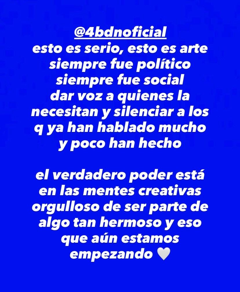 4bdnoficial's tweet photo. BLANK via instagram stories. @blaaaaaaaaaaank 🏳️‍🌈 https://t.co/TvDpdVfdfQ