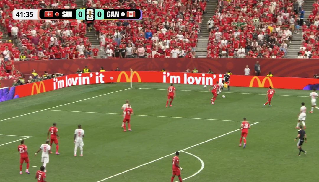 TrollFootball2's tweet photo. Canadians wearing away team colours is the most Canadian thing ever. https://t.co/CfJOa3aJF6