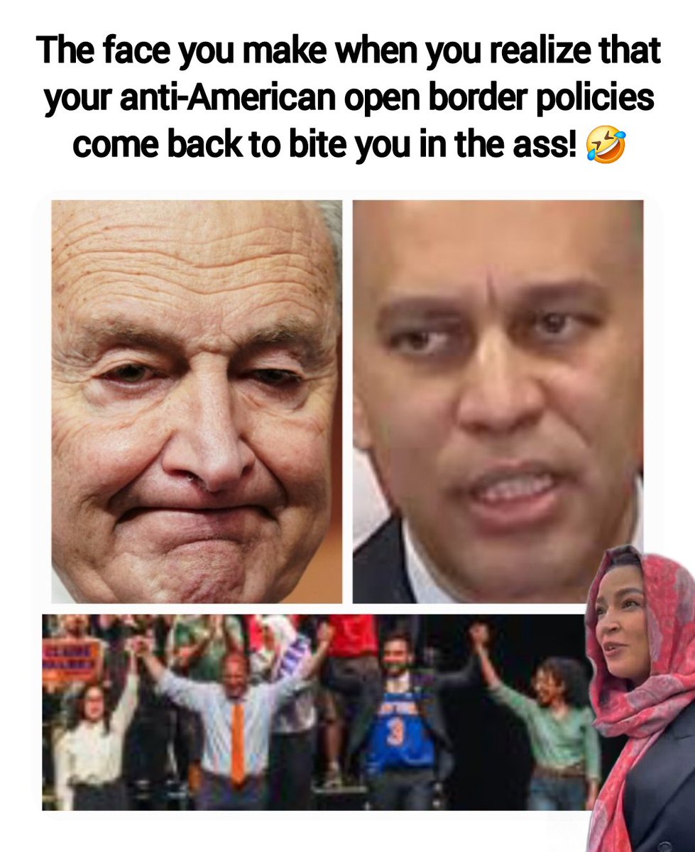 lesliestorres1's tweet photo. @SenSchumer The Anti-American communist Islamic terrorist has taken over! They're coming for you! The democrat party is finished!!
#PurgeIslamFromUsa #ExileAntiAmericans #Denaturalize #RevokeVisas #MassDeportationNow #SaveAct #VoterID #ElectionIntegrity #PurgeAmerica #PurgeUSGoverment https://t.co/5BvKF2iN3L