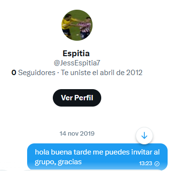 EcharteaRafa's tweet photo. @JessEspitia27 seguidor desde 2019 las risas nunca faltan, buenas lecturas, malos jugadores XD , saludos https://t.co/BKVHZRyxWR