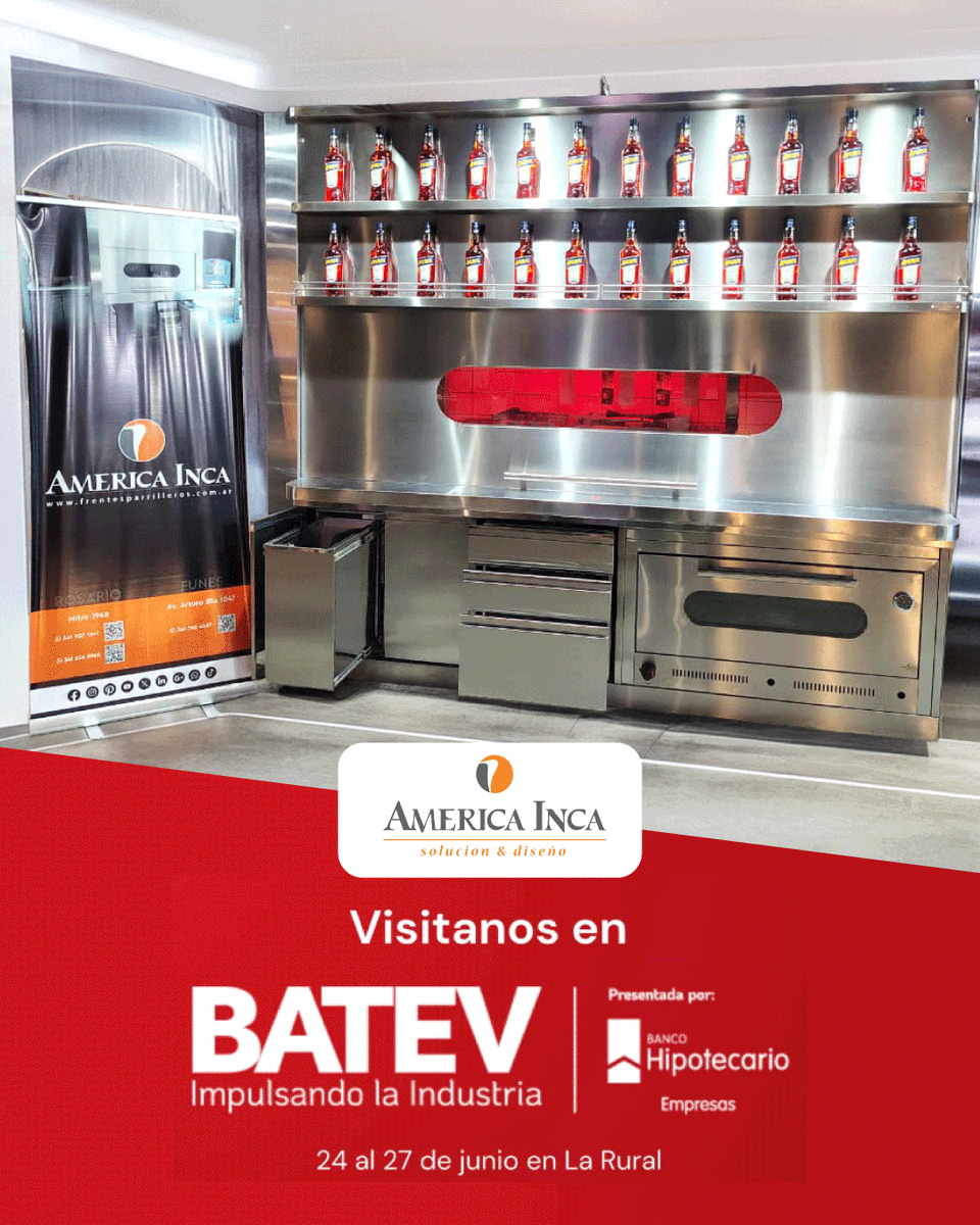 AmericaInca's tweet photo. Nos encontramos en #BATEV,  presentes en el stand de @canadianprofilearg
Del 24 al 27 de junio estaremos presentando nuestros Frentes Parrilleros® en📍 La Rural
Te esperamos. 🔥 https://t.co/855TFl5miP