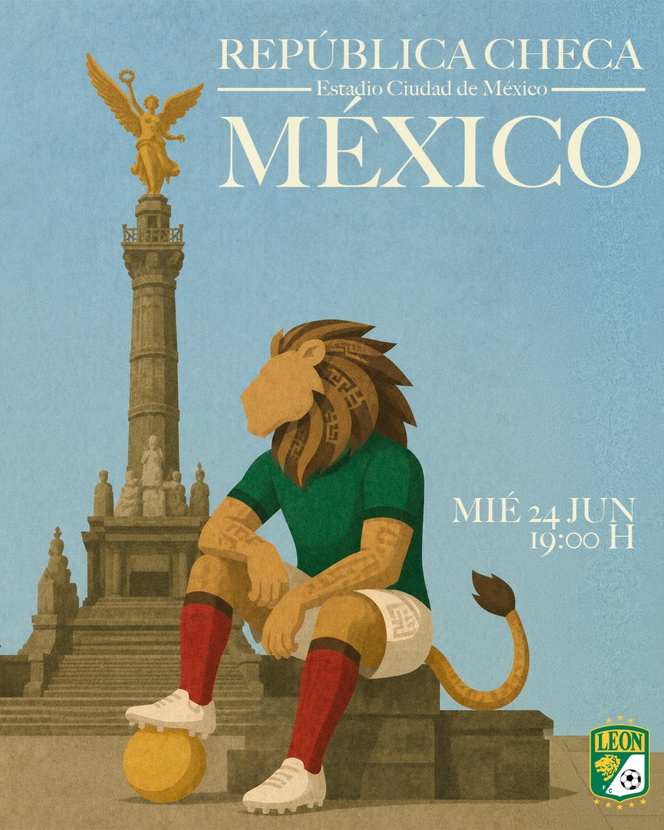 clubleonfc's tweet photo. ¡Hoy es con tooooooodo! 🇲🇽🦆

¡Dale, @miseleccionmx! Siempre con la verde bien puesta 💚

#SerMexicanoEsUnOrgullo 🙌 https://t.co/E9EKBOwqOY