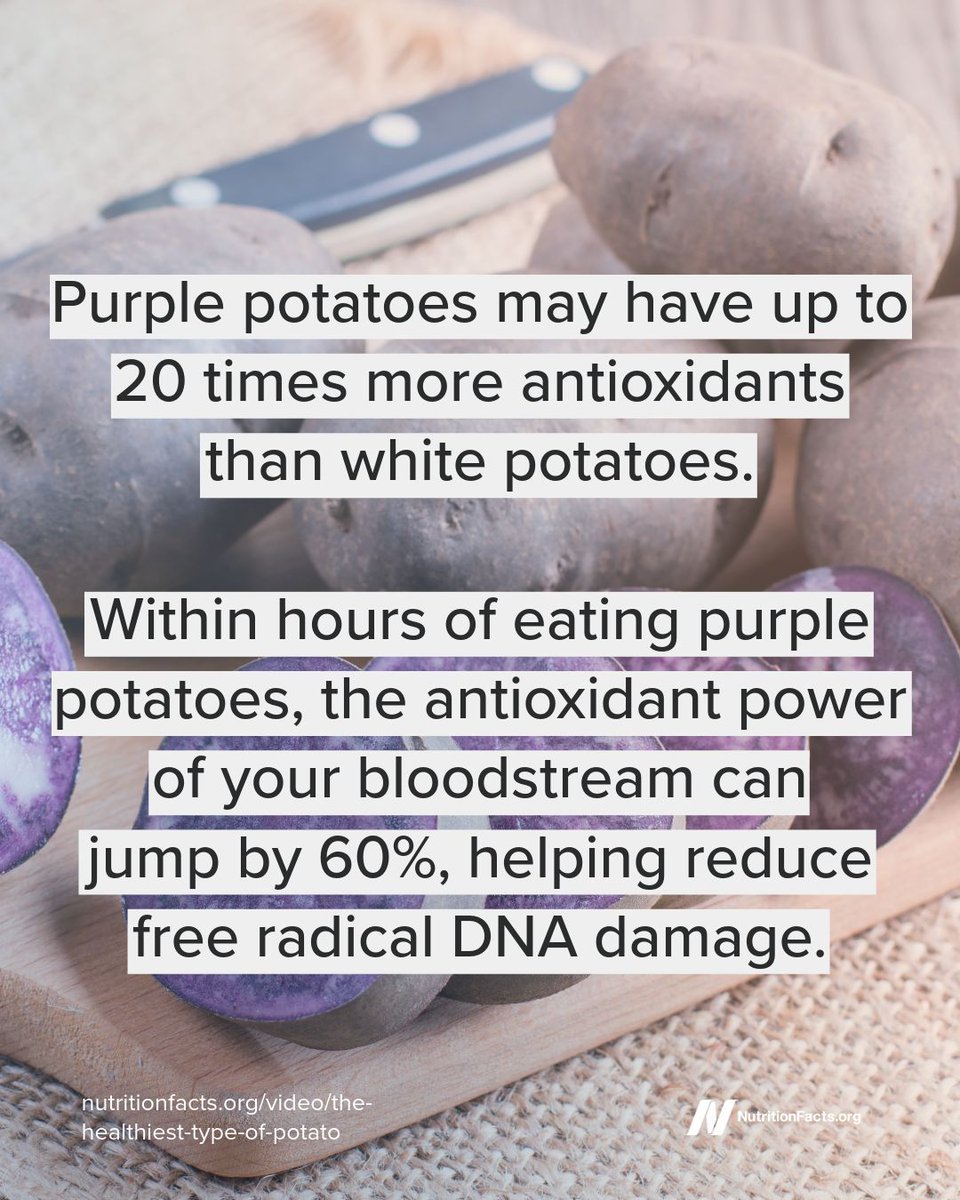 nutrition_facts's tweet photo. The best potato may be purple potatoes—and not just purple-skinned potatoes but purple-fleshed ones. https://t.co/UjBBveSVIY. https://t.co/TSYa8yteEI