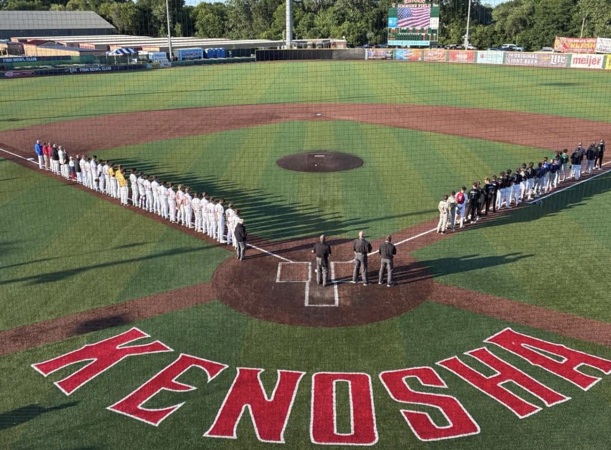 SJCASports's tweet photo. Thank you to the Kenosha Kingfish and our Metro Classic Conference commissioner, Gregg Owens for a great event at the 3rd Annual Kenosha-Racine Senior All Star Game. Our Senior Lancers had a great time playing! #LancerPride https://t.co/g3bOAMEviX
