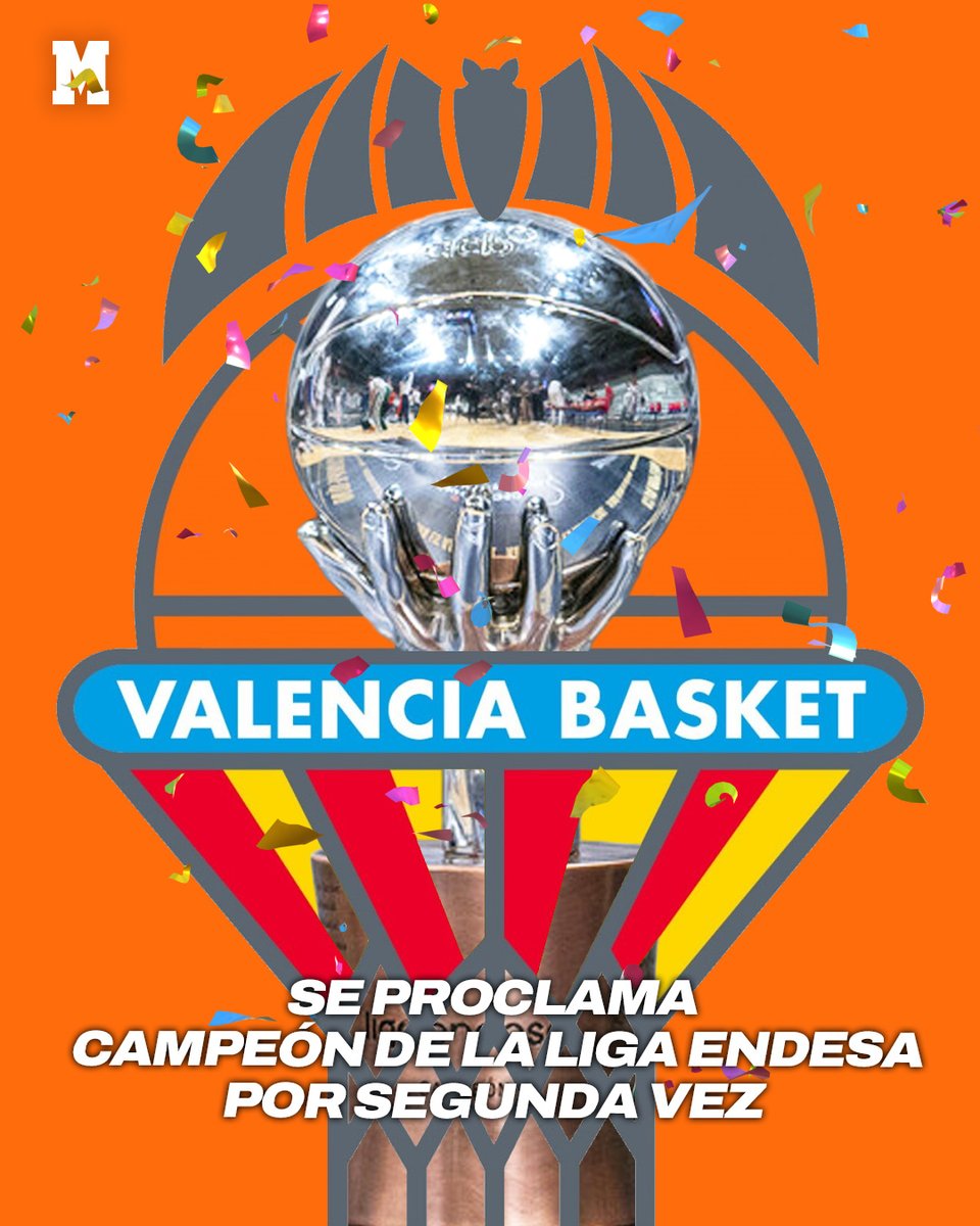 marca's tweet photo. 🏀 Valencia Basket gana su segunda liga tras la lograda en 2017 https://t.co/mZHGzpAB5W