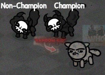 DMF_rebirth's tweet photo. #37 - (the real one) The main characteristic of all Cat Mini-Bosses in their champion appearance is having a crown pattern as fur; however, this is not the case for Morana, who lacks this pattern and instead apparently has the fur pattern of a Tom Tom. https://t.co/Vaw82HdxSS