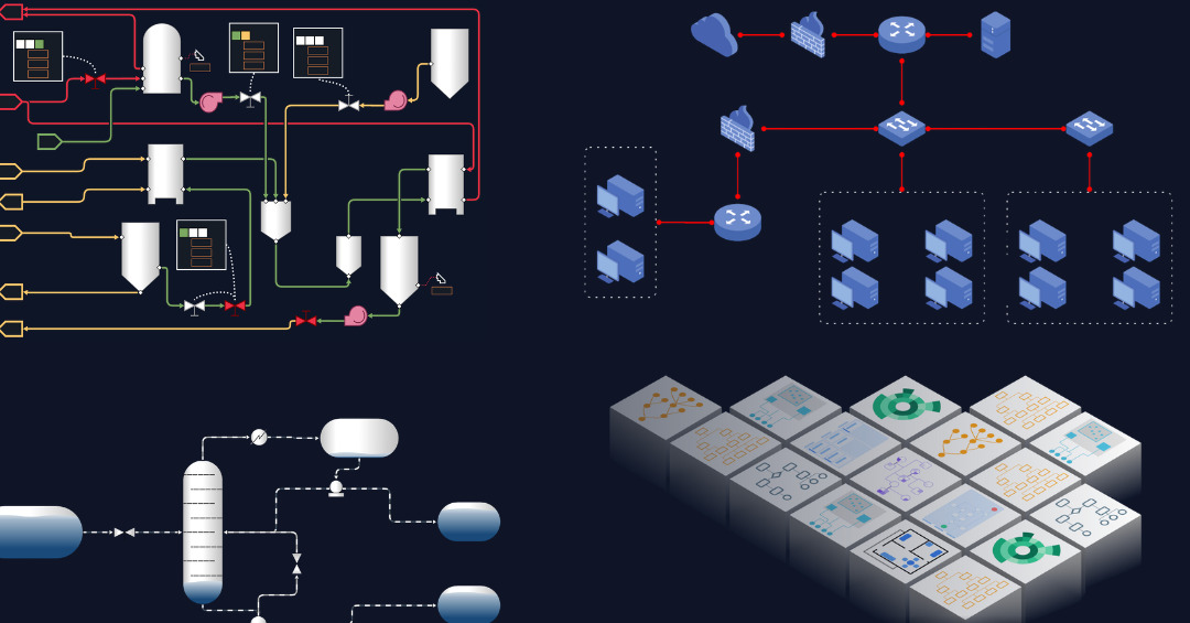 NorthwoodsGo's tweet photo. Complex diagrams, simple API. From industrial monitoring to administrative org charts, GoJS helps you build interactive diagrams in your web app.