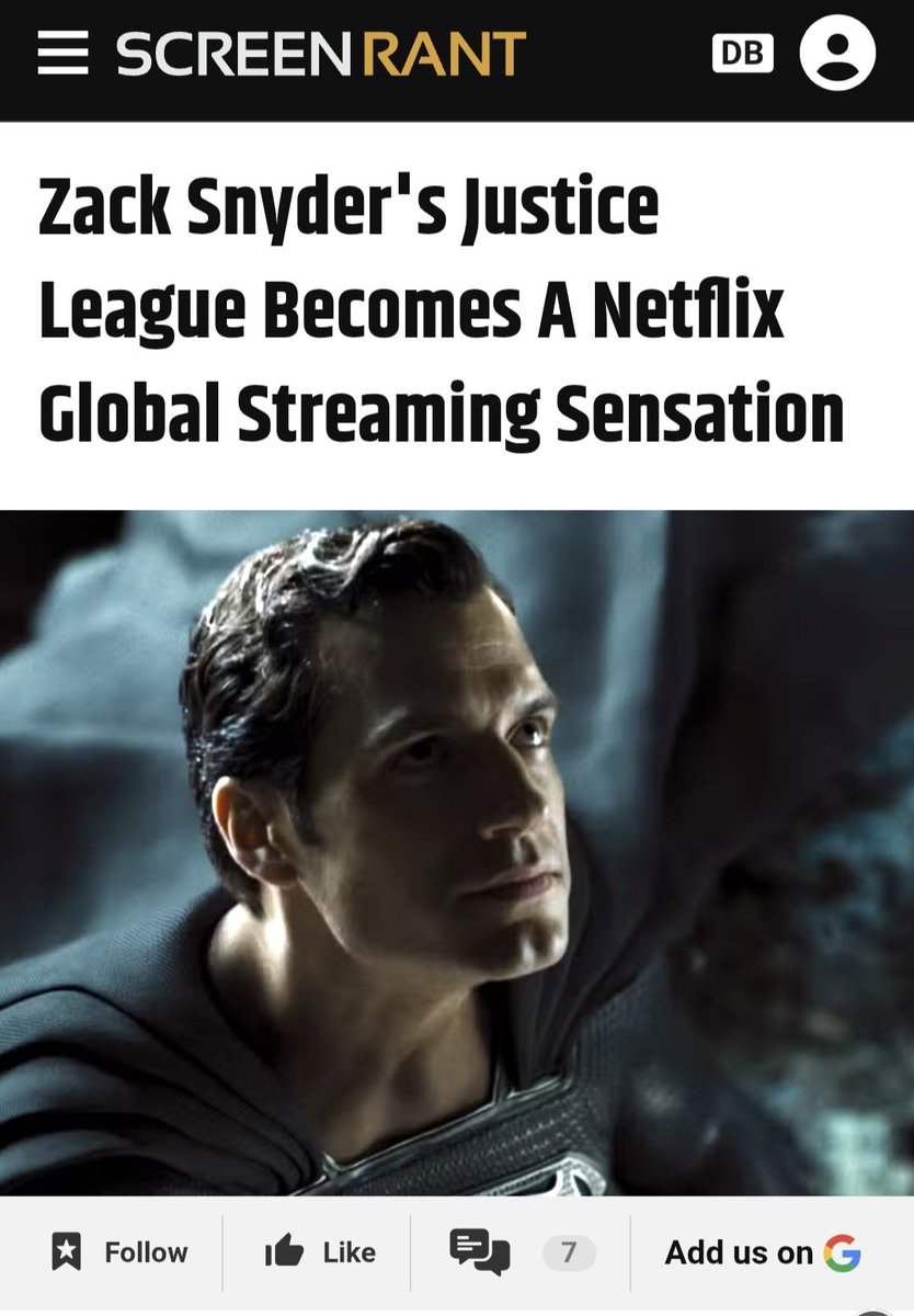 restoreZSJL's tweet photo. People aren't watching Supergirl because they're too busy watching Zack Snyders Justice League.

I hope you release this @ParamountPics 

#RestoreTheSnyderVerse https://t.co/U10v2r7lm9