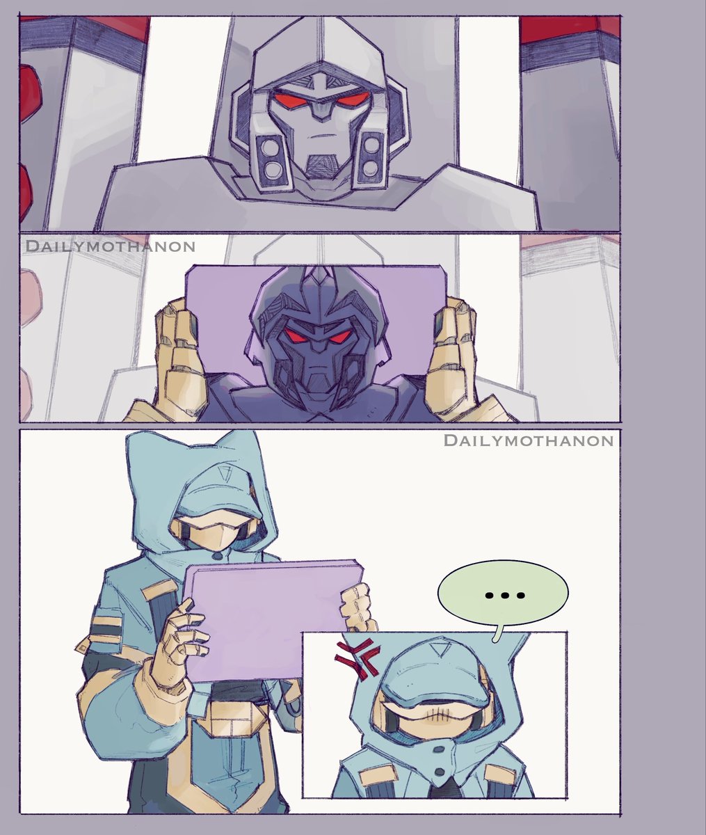 whyryouhere091's tweet photo. When I finally get to meet my deadbeat dad mom in person but he looks pretty washed compared to how he looked on the tv 😒
#Transformers #Tfa #Soundwave #Megatron https://t.co/YswYpFvLl6