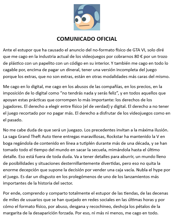 superjarm's tweet photo. Comunicado oficial 💩💩💩💩💩 https://t.co/khMaoSinMP