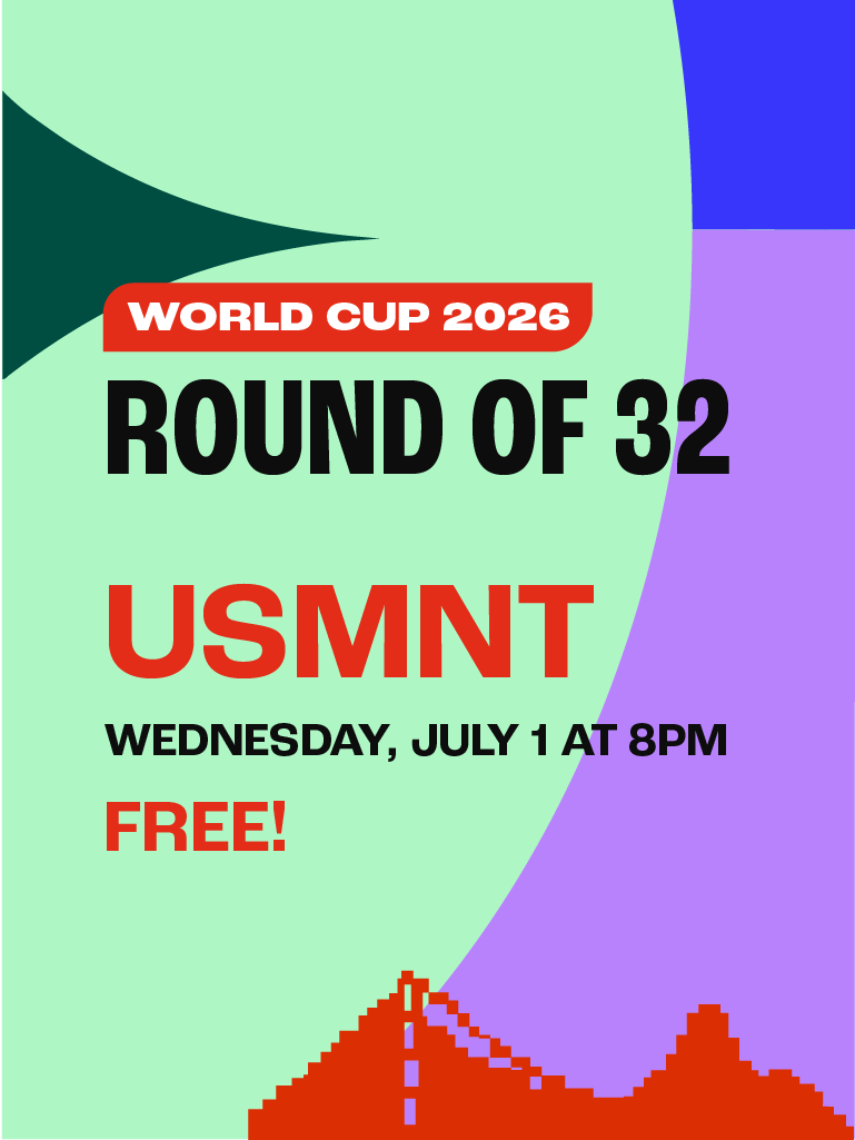 cvilleparamount's tweet photo. Just Announced!
Paramount On Screen: 2026 World Cup — USMNT Round of 32 Game
Wednesday, July 1

Doors open at 6:00PM, and kickoff is at 8:00PM.

Admission is free, but advance registration is highly recommend. Visit our website for more info. https://t.co/vGjU8x9U3R