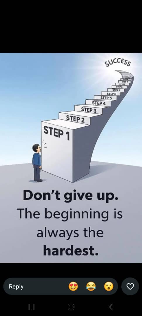 BenardMulo13903's tweet photo. Move step by step you will win https://t.co/poFkQF2NeK