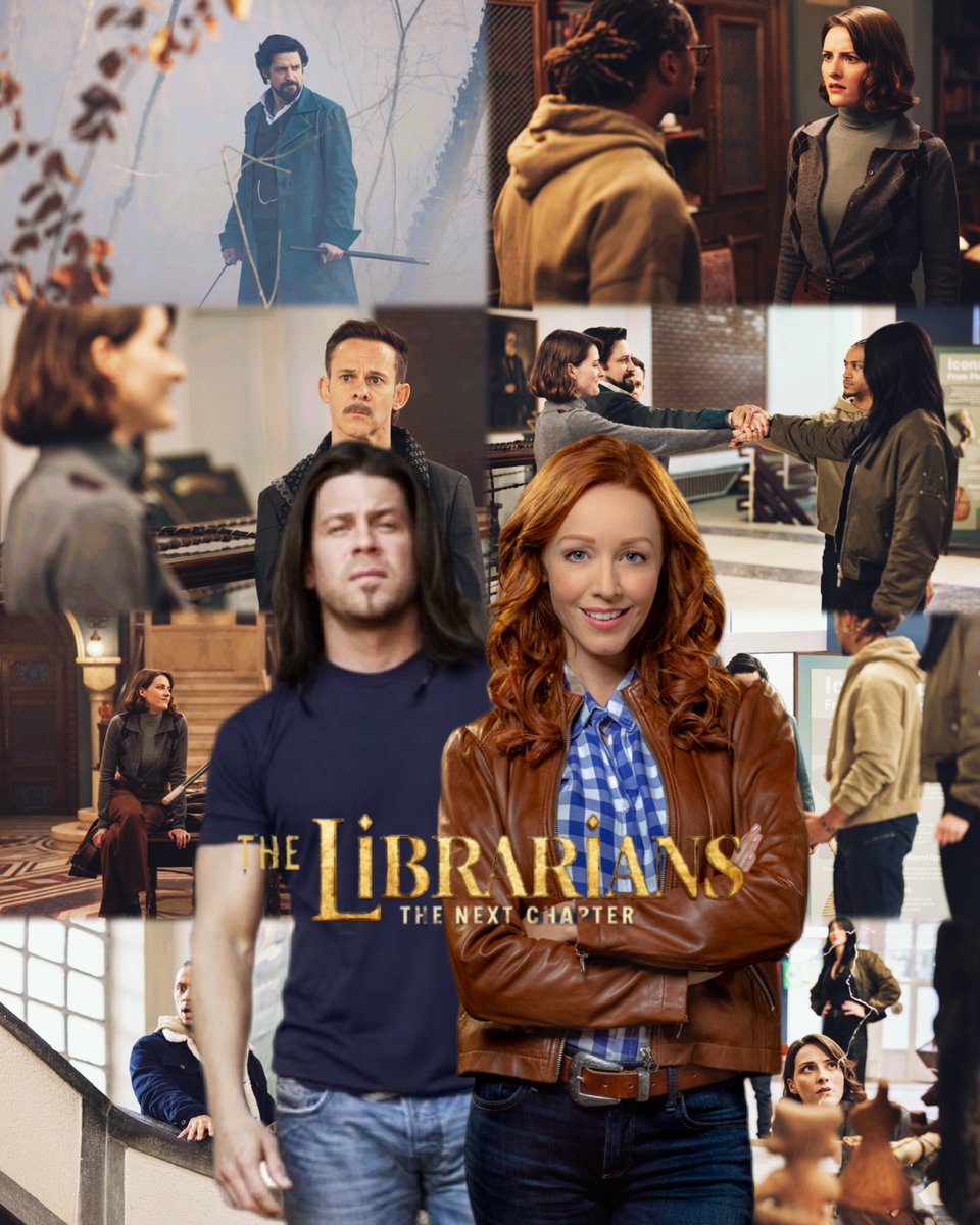 WeRunfromllamas's tweet photo. OG Librarians cast members Lindy Booth and Christian Kane are set to guest star in Season 2 of the spin-off The Librarians: The Next Chapter, which is set to premiere August 2 on TNT. https://t.co/sMdl69XGQt