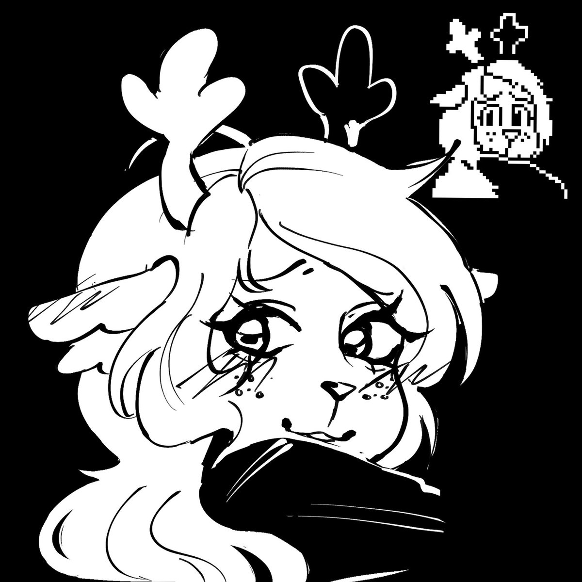 kris 🎀 DELTARUNE CH5 SPOILERS tweet media