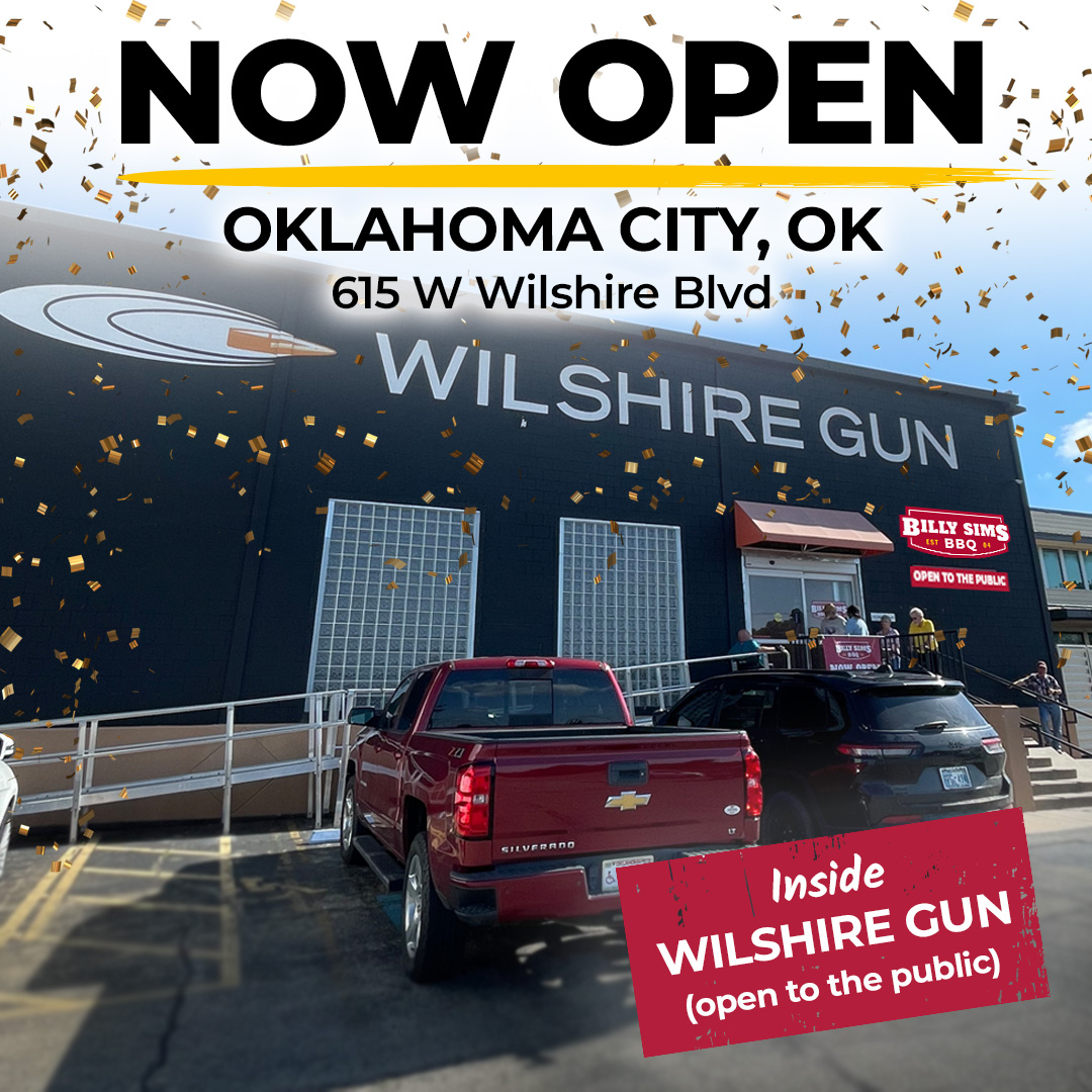 BillySimsBBQ's tweet photo. Thank you to everyone who came out to celebrate our grand opening in #OklahomaCity located inside Wilshire Gun. From meeting @RealBillySims  and Tory Blaylock to sharing great BBQ with the community, it was a weekend  for the books.  *Location is open to the public* https://t.co/RLFWi6nuek