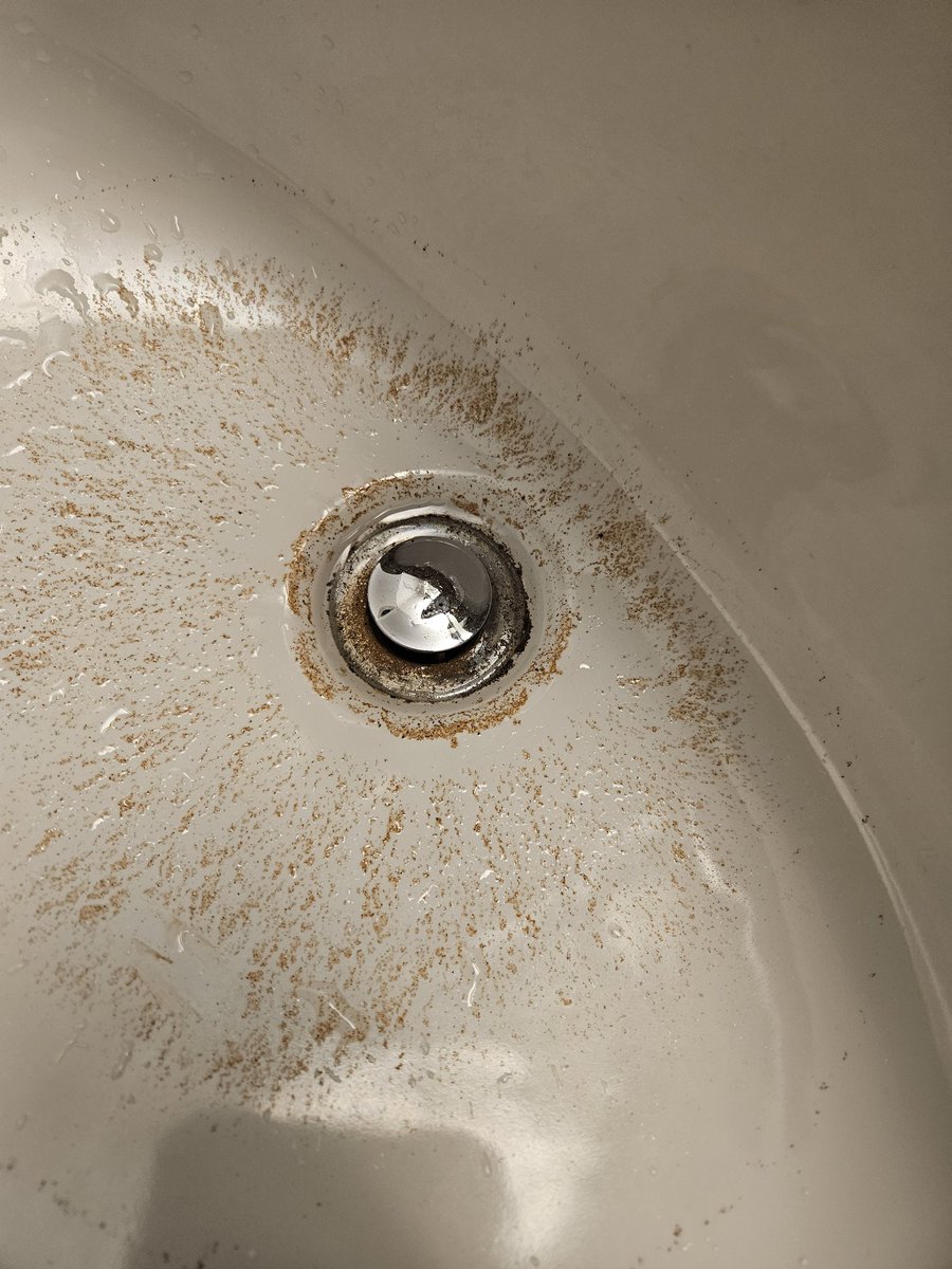 Jhorto34's tweet photo. @CourtyardCanton @MBonvoyAssist I am disappointed that Marriott does not believe a bathroom fixture overflowing with dirty water while I was preparing for a family funeral warrants compensation beyond points. And the property is labeled as the official hotel of @ProFootballHOF. https://t.co/RvsXGEMVlh