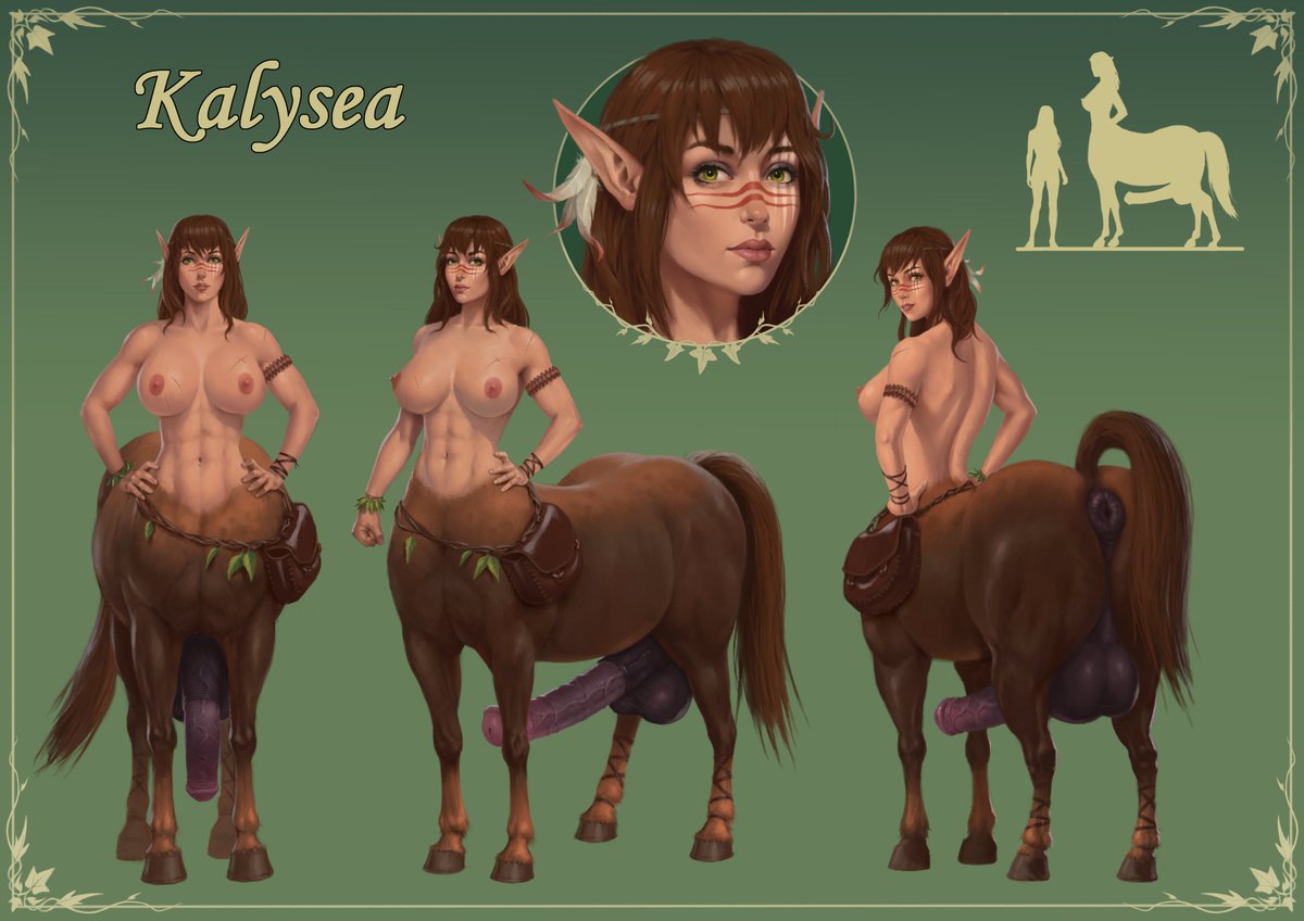 TheNidabutt's tweet photo. I think it's about time I updated the pinned post with my two main OCs:

Kalysea, a playful, nature-loving druid. Dominant. 🐴

Alessia Ebonweave, a zealous, human-supremacist paladin. Bratty submissive. ⚔️

🎨 Kalysea by Monkeyfluff
🎨 Alessia by Koshak https://t.co/k7pCt6VhuA