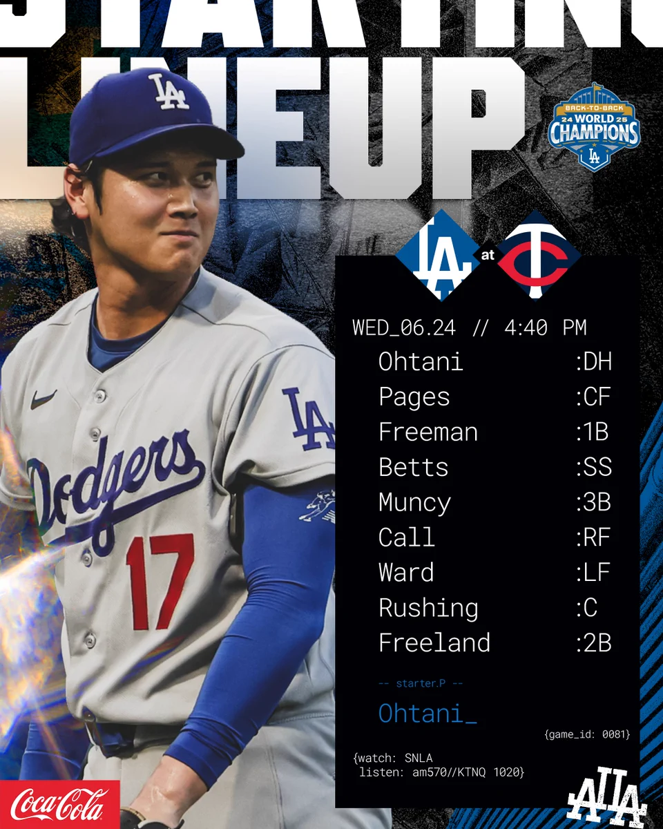 大谷翔平【ドジャース速報】 on X: 