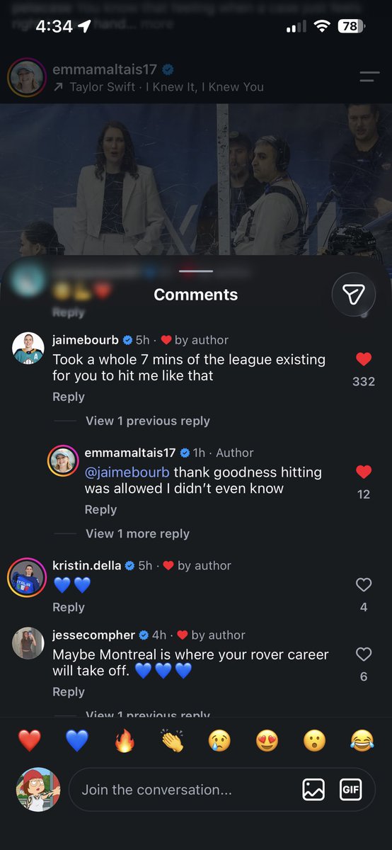 t_kelly15's tweet photo. Absolutely dying at this exchange between Emma and Jaime https://t.co/kR4l6a2N7u