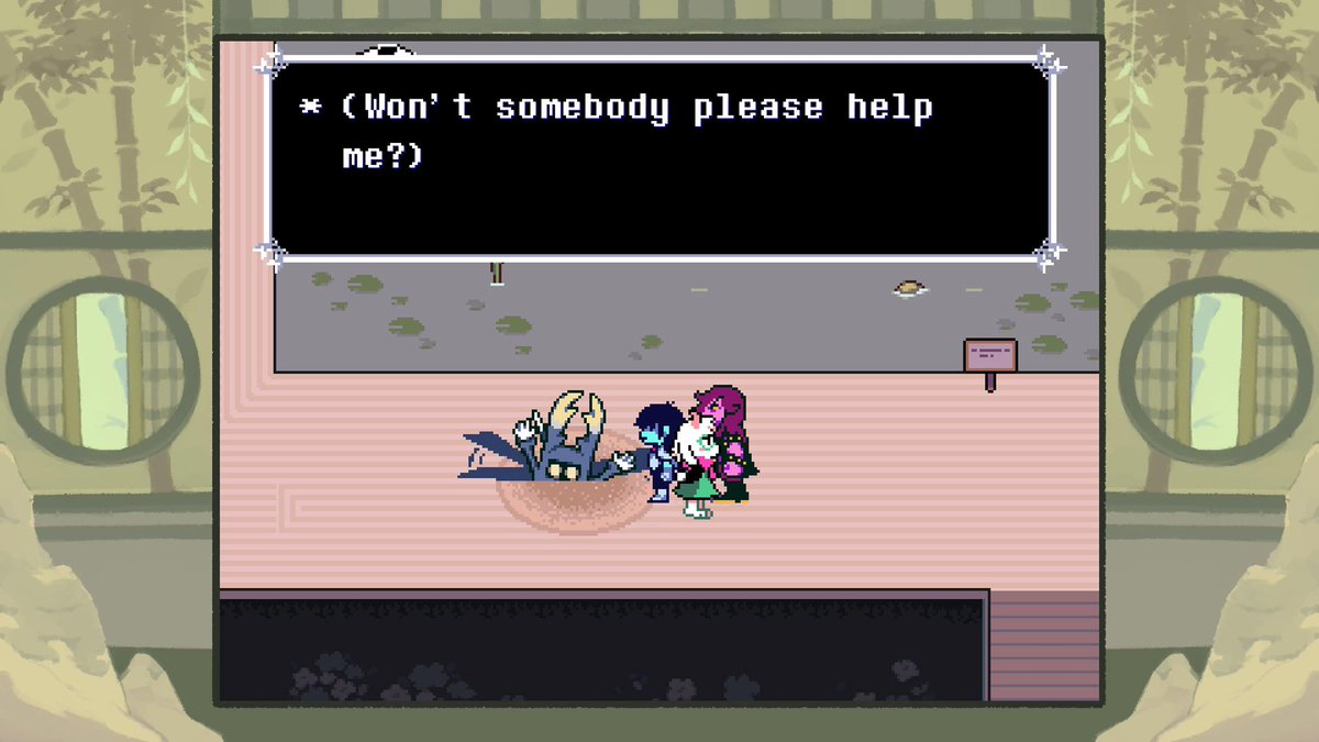 rvdebuster's tweet photo. ARE YOU FUCKING KIDDING ME #DELTARUNESPOILERS https://t.co/ygYP6xLgnO