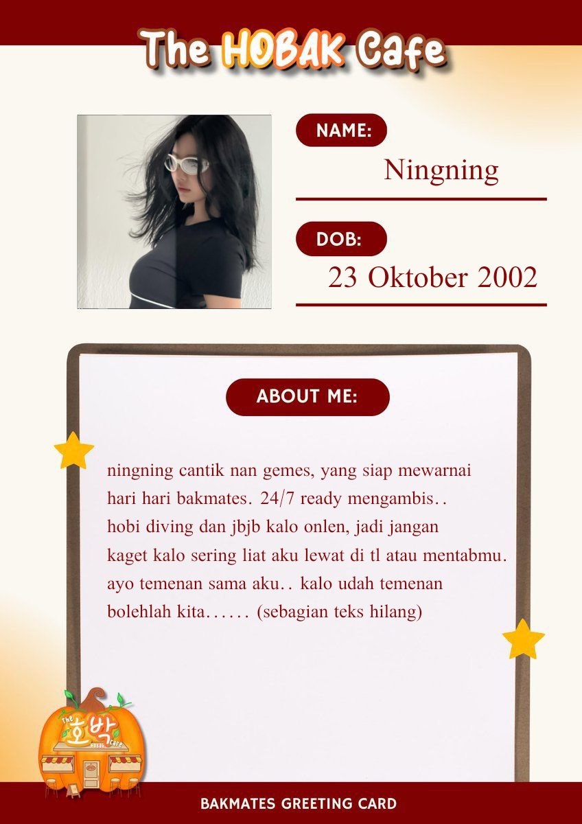 HB02NING's tweet photo. hello?! hello!? HELLOO!!!! 

my greetings untuk warga hobak, mari kita berteman. mohon bimbingannya biar bisa mengambis xixixi .gg https://t.co/P0Oh5e2T1t