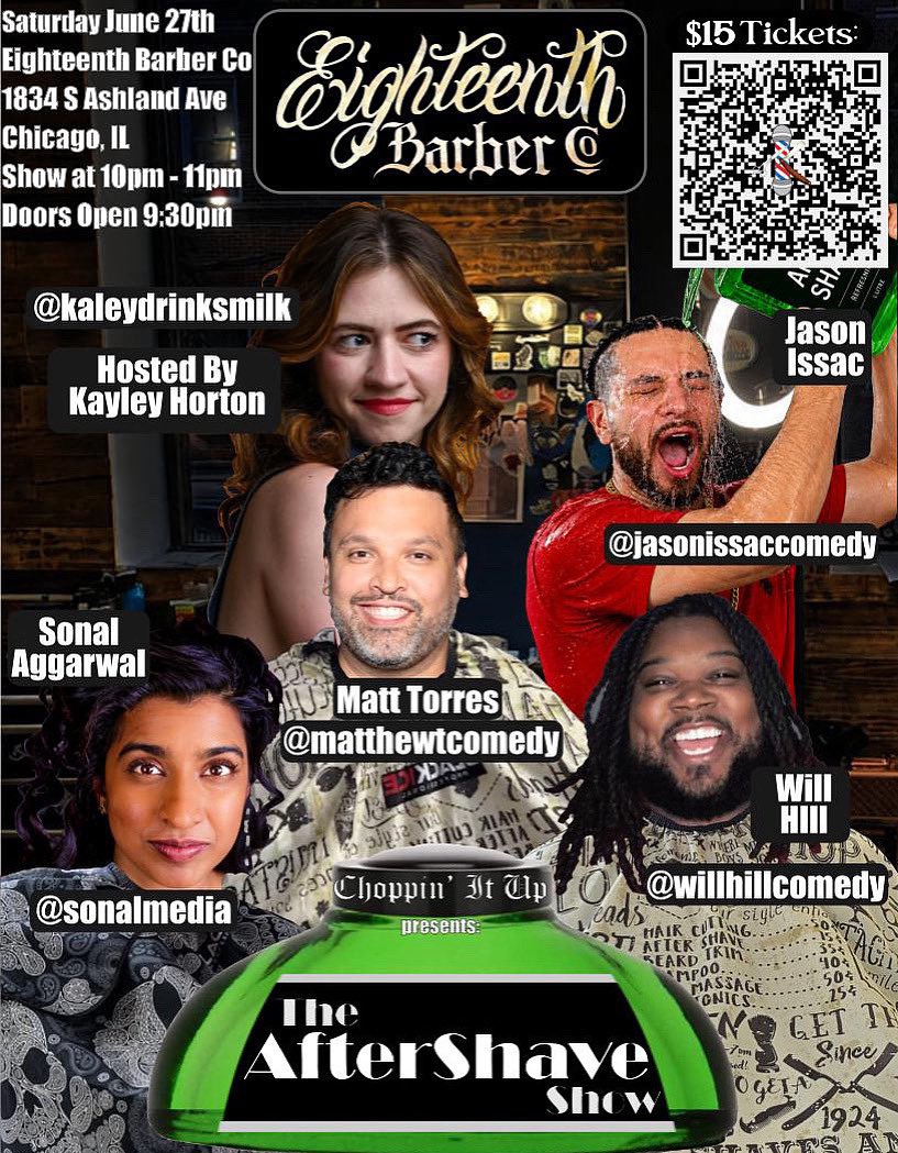 MattthewTComedy's tweet photo. Saturday!!! #ChicagoComedy #Pilsen https://t.co/YeieXxbO1x