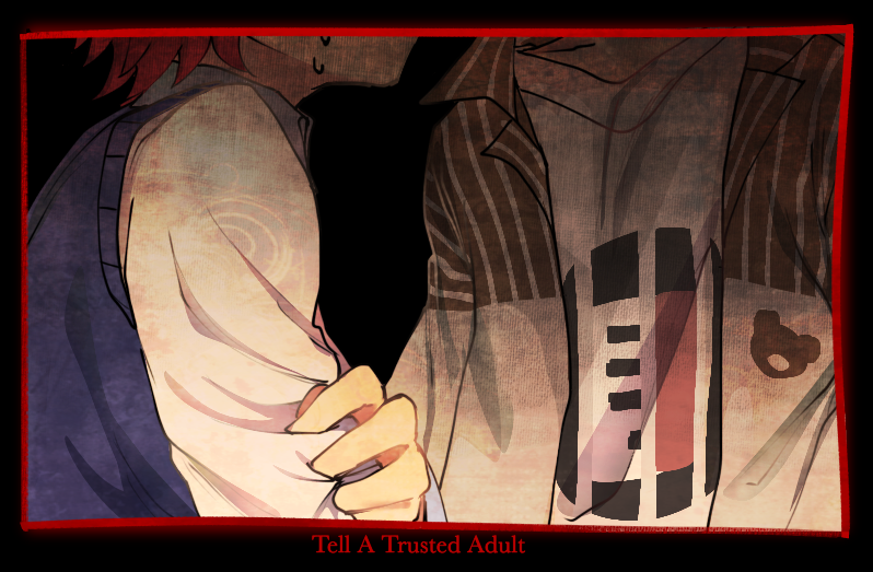 SkyT903's tweet photo. “Tell A Trusted Adult”

 #prsk_FA https://t.co/3QXlkHArln