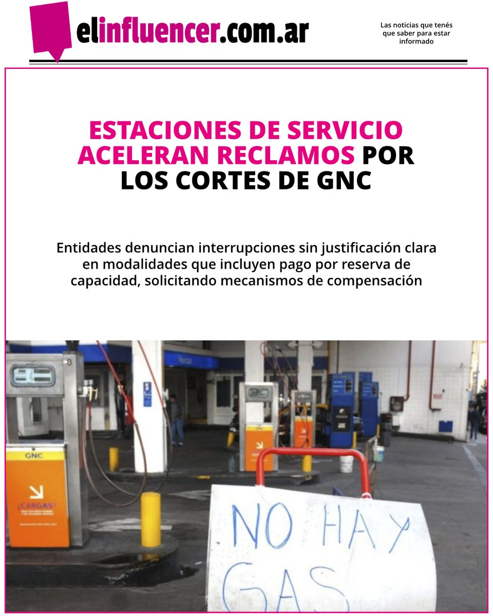 ElInfluencerAr's tweet photo. Entidades denuncian interrupciones sin justificación clara en modalidades que incluyen pago por reserva de capacidad, solicitando mecanismos de compensación https://t.co/hIq9Nq5yxn https://t.co/L1h8KkpLbX