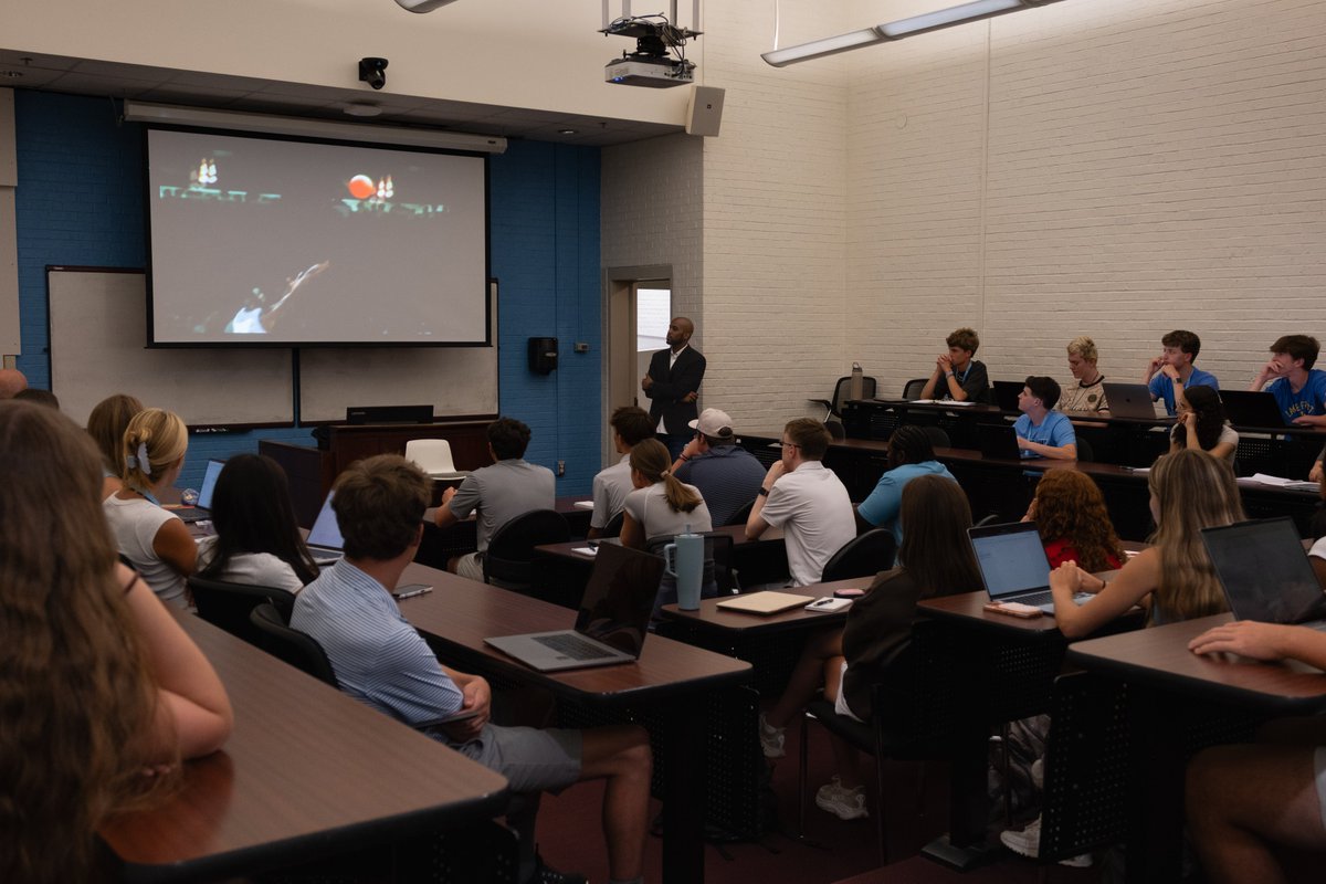 NCSMA's tweet photo. A special thank you to our keynote speaker @UNCHussman Professor Livis Freeman for the inspiring lesson on seeking greatness. #CSJC2026 https://t.co/zo11kOE2yN