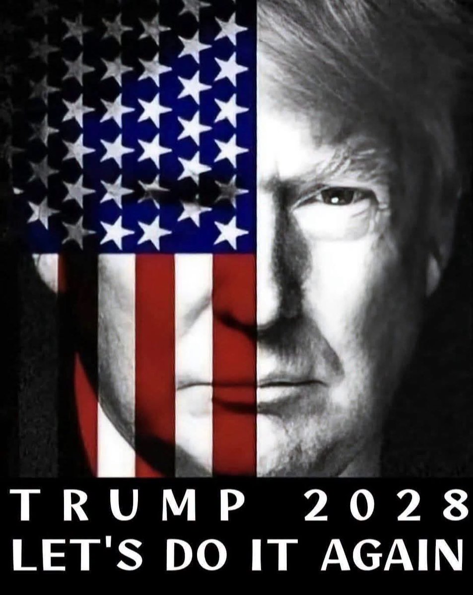defense_civil25's tweet photo. President Trump 2028!! 🇺🇸🇺🇸🇺🇸 https://t.co/DKDGfilSxz