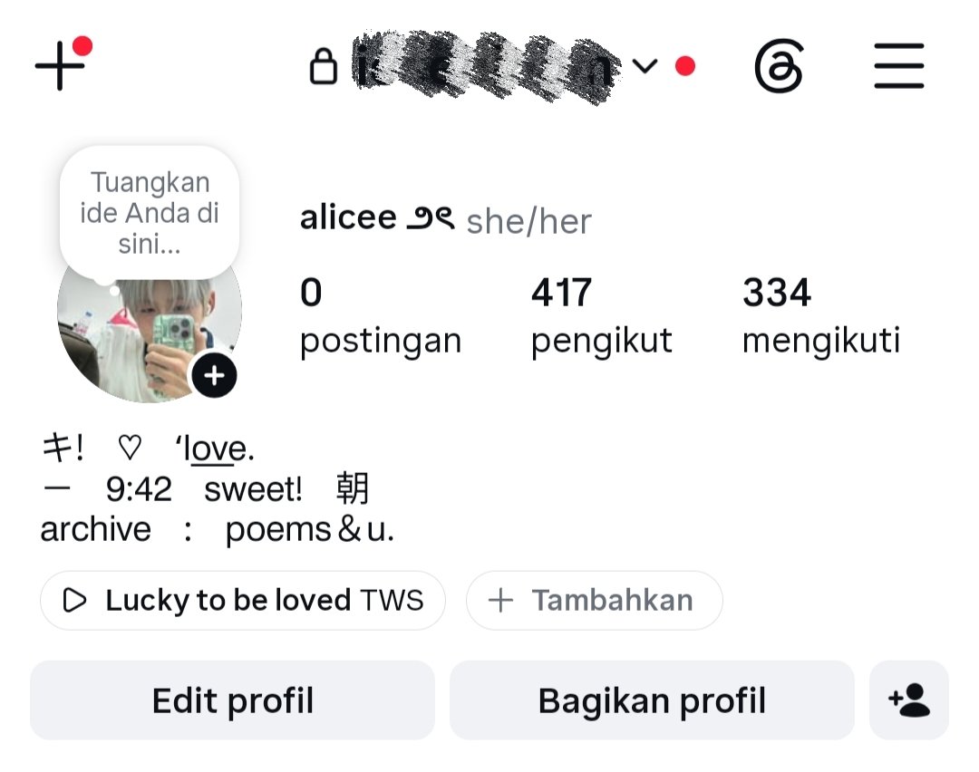 strawberyimilk's tweet photo. WTS ACC IG INSTAGRAM F400

- acc tahun 2024
- akun milik pribadi
- wajib ganti email
- 40K

minat DM ya
#bealanja #zonauang #zonajajan #zonaba https://t.co/RC4wBsLYoA