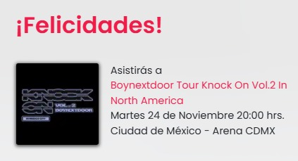 itsdannlm's tweet photo. Quería VIP pero conseguí naranja, VOY A VER A LEEHAN y a los nextdoor!!! Estoy muy feliz https://t.co/dJGyyOU5AN