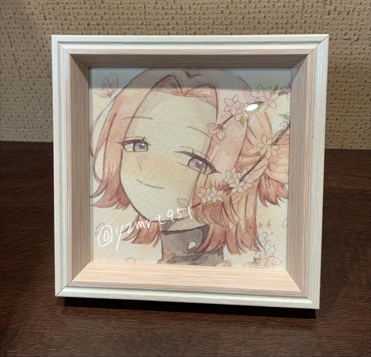 yzmrt951's tweet photo. 「愛おしい」

#柚丸太個展_スマイル https://t.co/tiIGy5BkLs