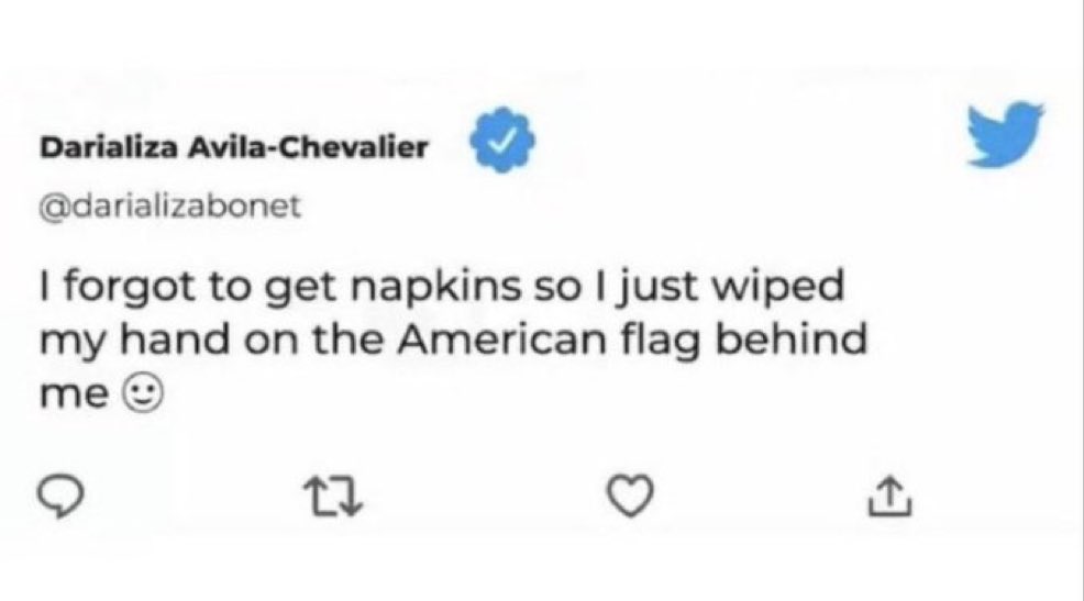 AGHamilton29's tweet photo. There have always been people who benefitted from America while espousing hate for it and insisting we need to destroy the very structures that made it great.

But those people were rarely in positions of power/influence. 

That is now starting to change within the Dem Party. https://t.co/gyAS8nZKuw