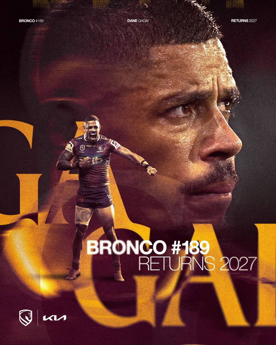 brisbanebroncos's tweet photo. Bronco #189 Returns in 2027.

Read more 🔗 https://t.co/QxmOiJRHPv https://t.co/ycyYAdhGYL