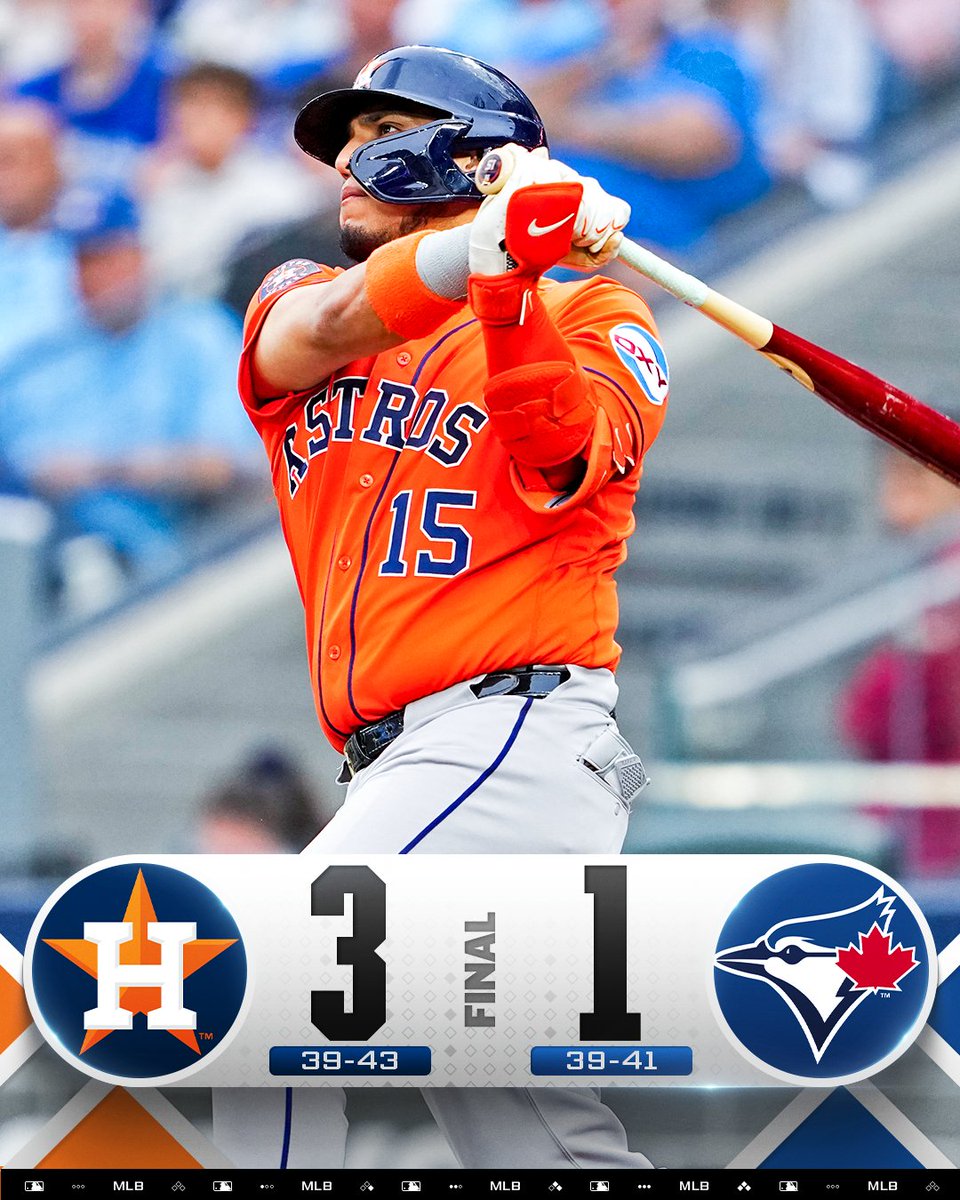 MLB's tweet photo. The @Astros win their fourth straight series! https://t.co/UUafSFoEMU