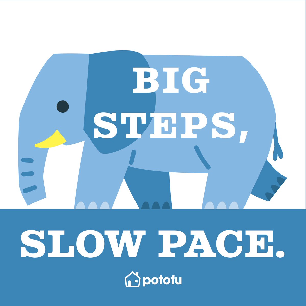 potofu_tw's tweet photo. BIG STEPS, SLOW PACE. https://t.co/Yk3vj13MN8