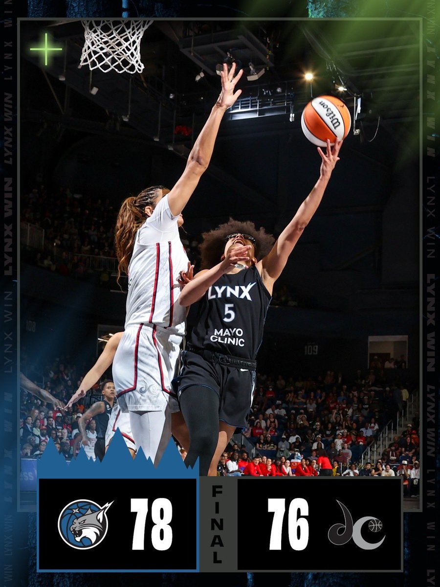 minnesotalynx's tweet photo. IT’S NOT OVER TILL IT’S OVER. https://t.co/L5yJMf3EuY