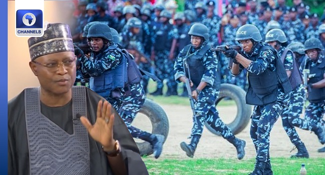 channelstv's tweet photo. There Are Safeguards To Address Abuse Of State Police — Gov Sani

Sani said he strongly believed that the establishment of state police would be embraced by Nigerians, adding that there was nothing political about the proposal.

https://t.co/fQO4u8CTxf https://t.co/qJYldG7M9o