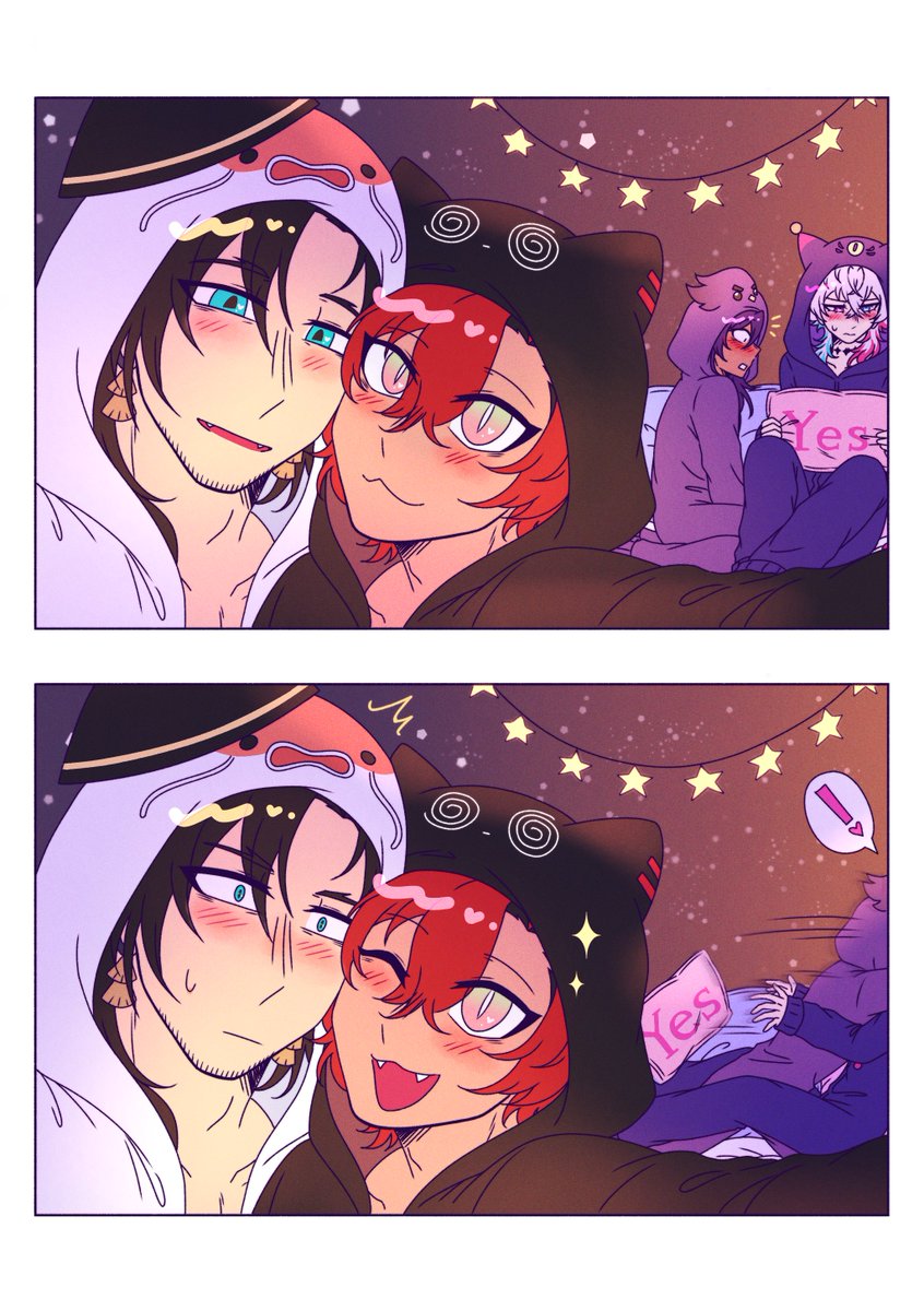 _phuwu_'s tweet photo. typical boys sleepover
🔅x🎩 w/ 🪫+🏹 https://t.co/15SSopTL1R