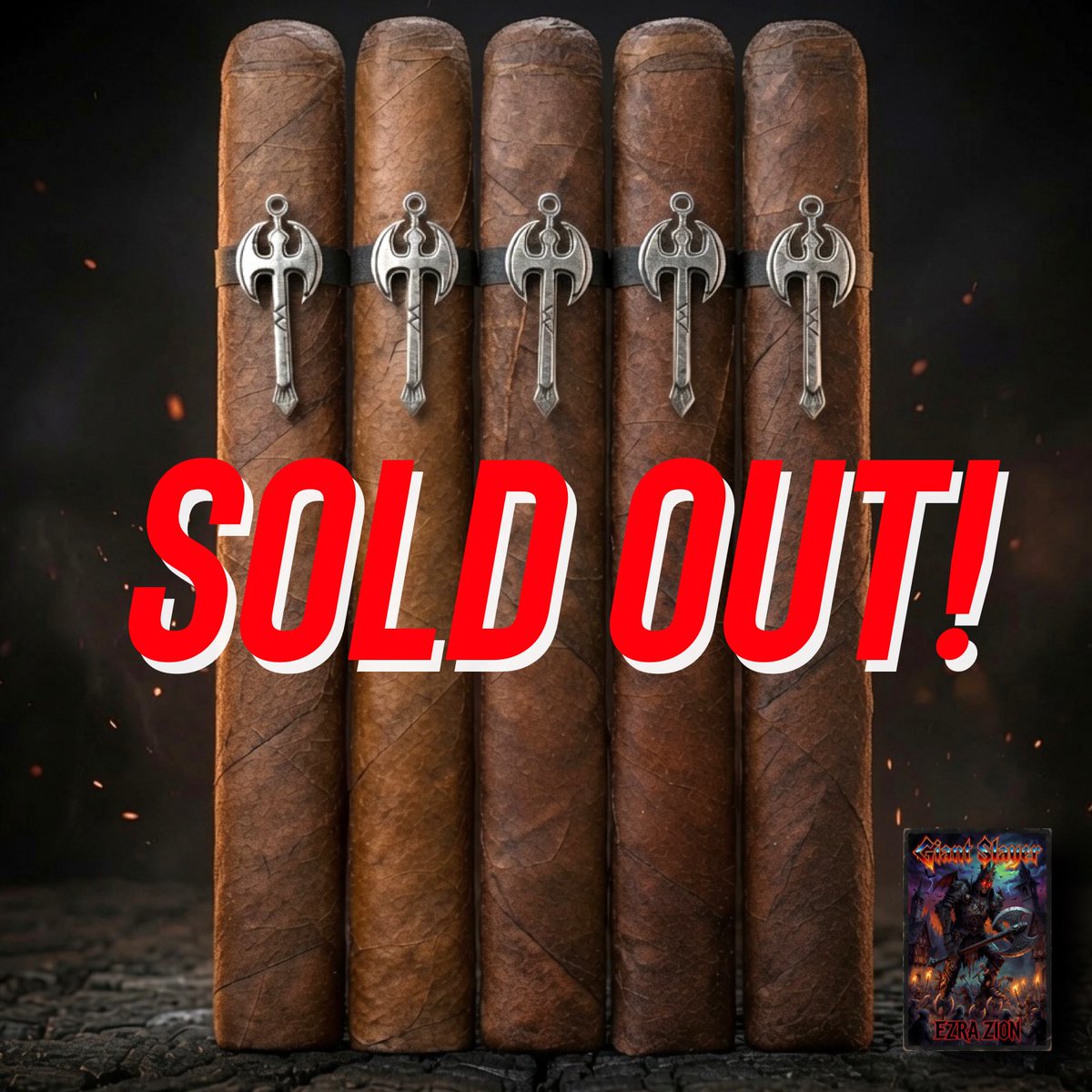 EzraZionCigars's tweet photo. GIANT SLAYER is SOLD OUT! https://t.co/Y2LxeyPEgu