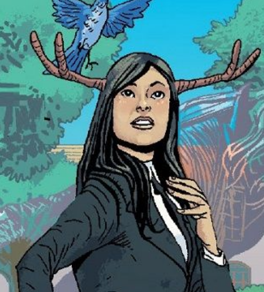 SiteJamesons's tweet photo. A Natural é mais uma mutante confirmada na 2° temporada de X-Men '97. Ela já havia aparecido no primeiro ano, ela era uma das mutantes que vivia em Genosha.

Seu nome civil é Lin Li e seu dom mutante é a capacidade de se comunicar e influenciar tudo o que vem da natureza, desde a fauna e até a flora. Ela também tem um par de chifres iguais a de um cervo.

A personagem surgiu originalmente toda fofinha e meiga. Mas com o tempo, devido a sua constante comunicação com a natureza e com os abusos da humanidade, acabou virando uma ecoterrorista, defendendo a causa ambiental acima de tudo.