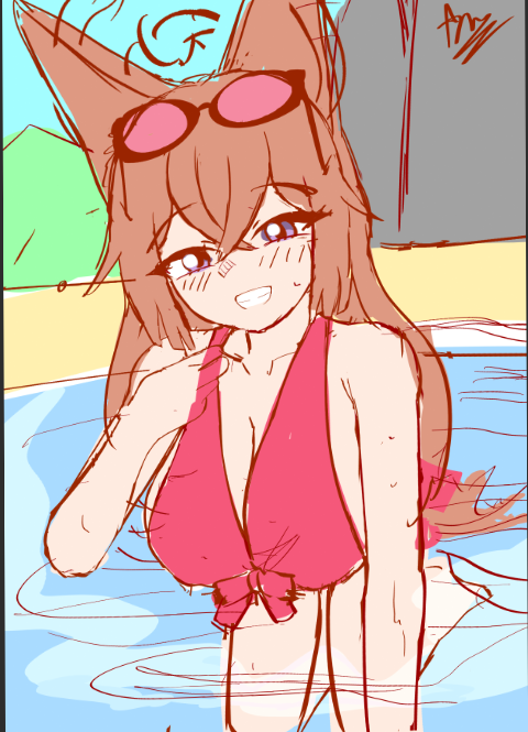 Anntoennee's tweet photo. Rumi wip https://t.co/6XQgIavtuO