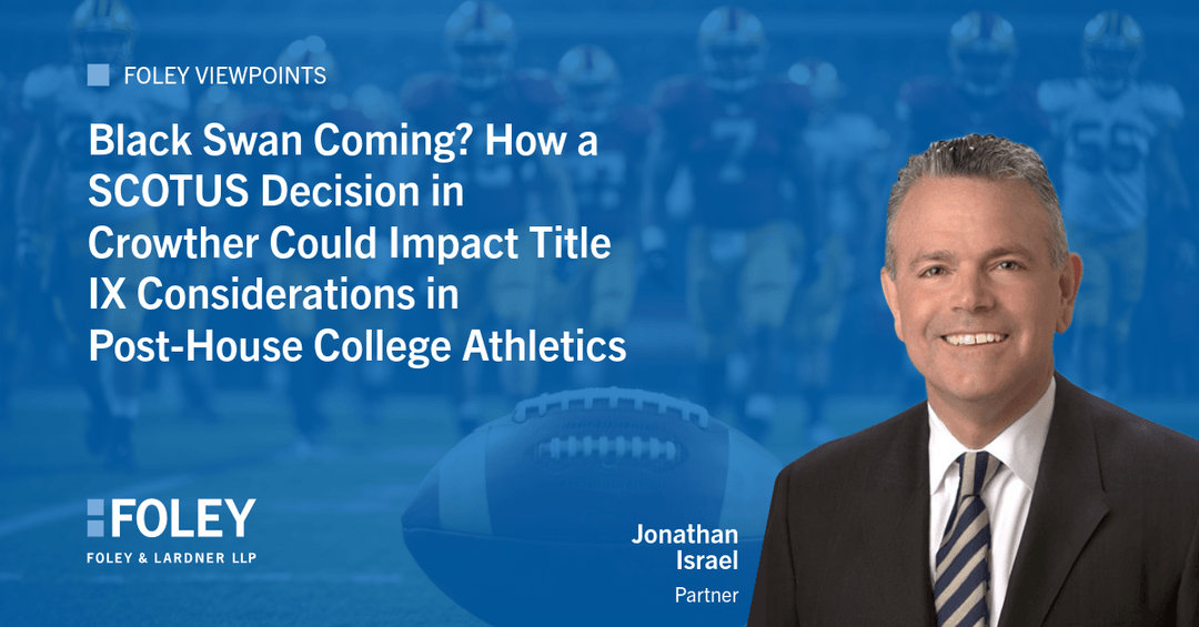 robert_hosay's tweet photo. A case about employment discrimination may have ripple effects across college athletics.

The Supreme Court’s review of Crowther could determine whether Title IX provides a private right of action for employees, a question that intersects in unexpected ways with athlete… https://t.co/vOgTRwYJu5