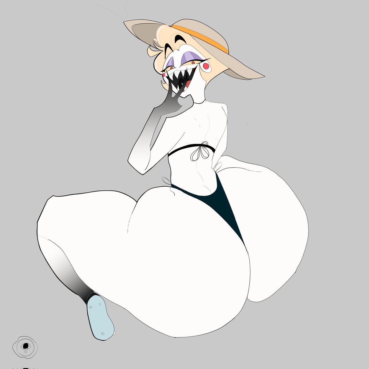 LuciAndAl_'s tweet photo. [🥞𝐋𝐔𝐂𝐈𝐅𝐄𝐑🥞]

🐍🍎: What the hell are you looking at, you perv~? 

¿❤️+🔁? https://t.co/1dX4Qgcoa3