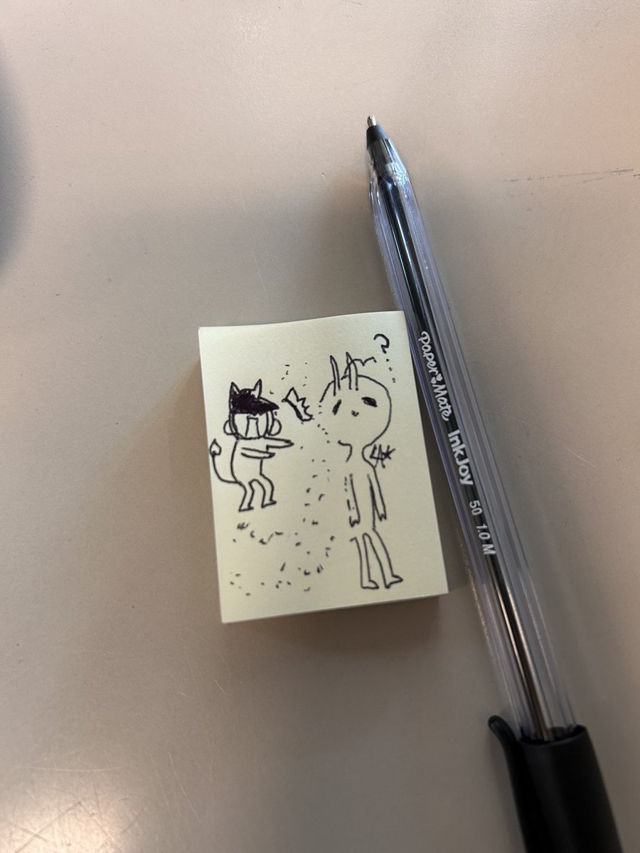 TinyMighty14's tweet photo. Doodle of the Day! I’m done socializing with clients at work… #魔法少女にあこがれて #まほあこ #魔法少女まどかマギカ #MahoAko #art https://t.co/KNJDTucX2C