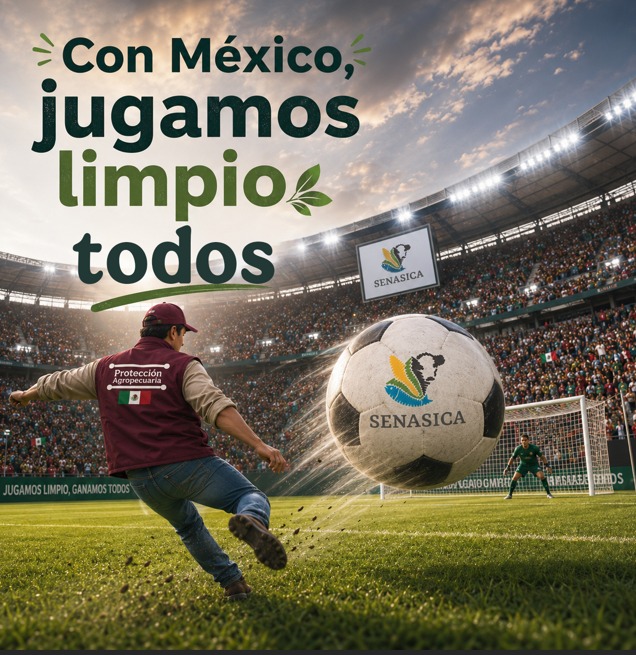 SENASICA's tweet photo. ¡Vamos, México! ⚽ 🇲🇽

Cada gol cuenta y nos llena de orgullo. Que cada pase tenga intención y valentía en esta fiesta mundialista. 🙌

¡Jugamos limpio, todos!

#Futbol #Mundial #Senasica #Fut #Mexico https://t.co/7XgD7NRLwH